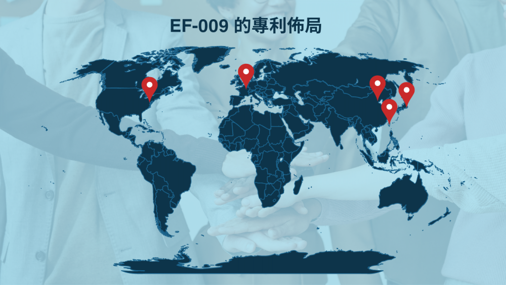 EF-009的專利佈局